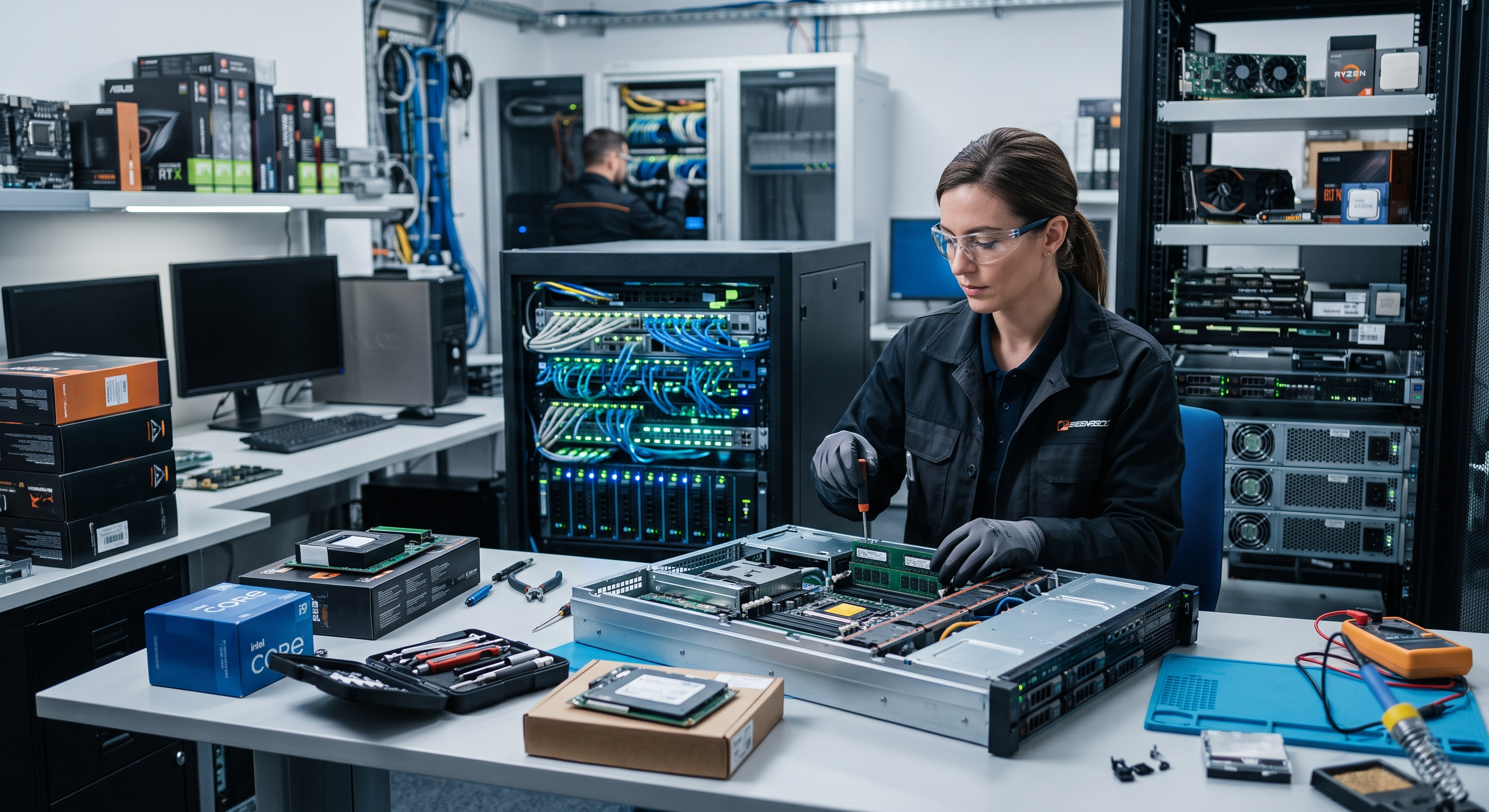 Placas de circuito e componentes de hardware de alta performance